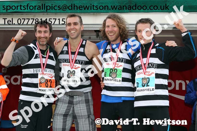 Senior mens National Cross Country Relays. Photo: David T. Hewitson/Sports for All Pics